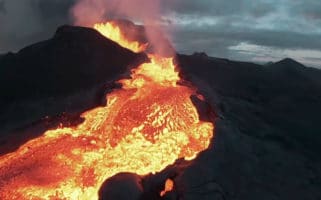 Joey Helms Drone Crashes Into Volcano Iceland Fagradalsfjall