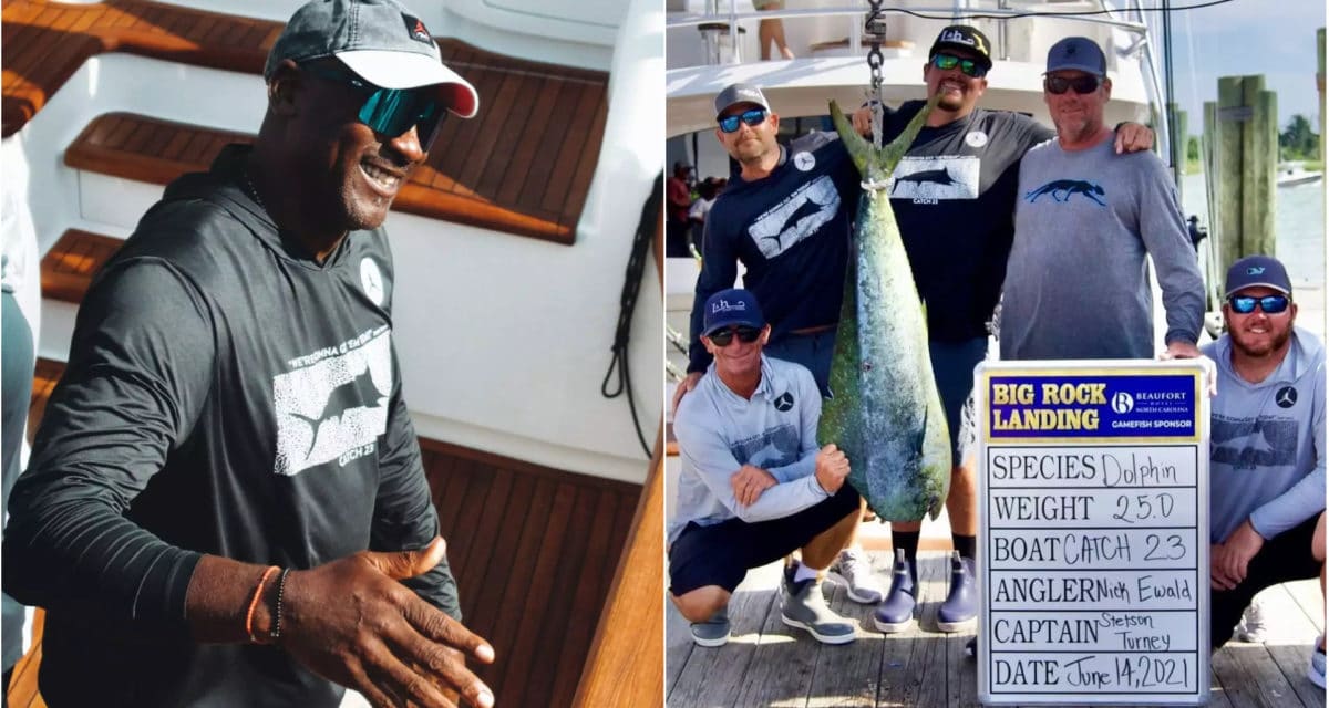 Michael Jordan Takes The Lead In 4.5 Million Fishing Tournament