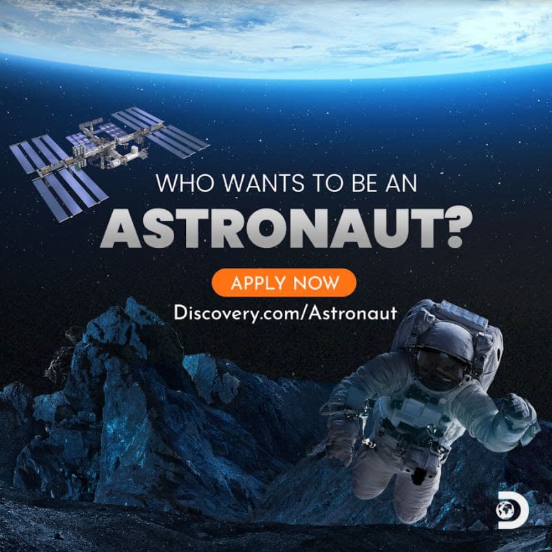 Discovery Channel Who Wants To Be An Astronaut? Reality Series