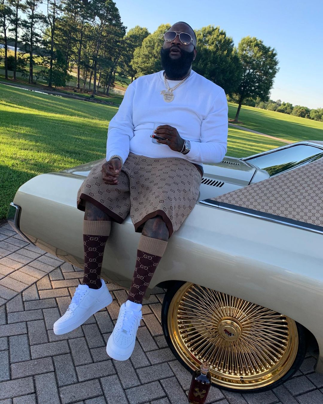 Rapper ‘Rick Ross’ Takes Delivery Of His Customized N200m RollsRoyce