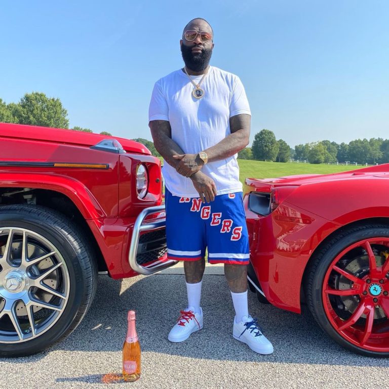 Rick Ross Flaunts Car Collection, Despite Not Having A