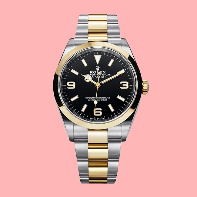 3Rolex Explorer I Two Tone