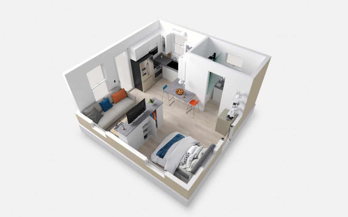 Elon Musk Boxabl Casita Prefab Tiny House $50,000