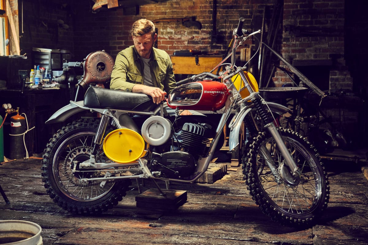 Steve McQueen motorcycle