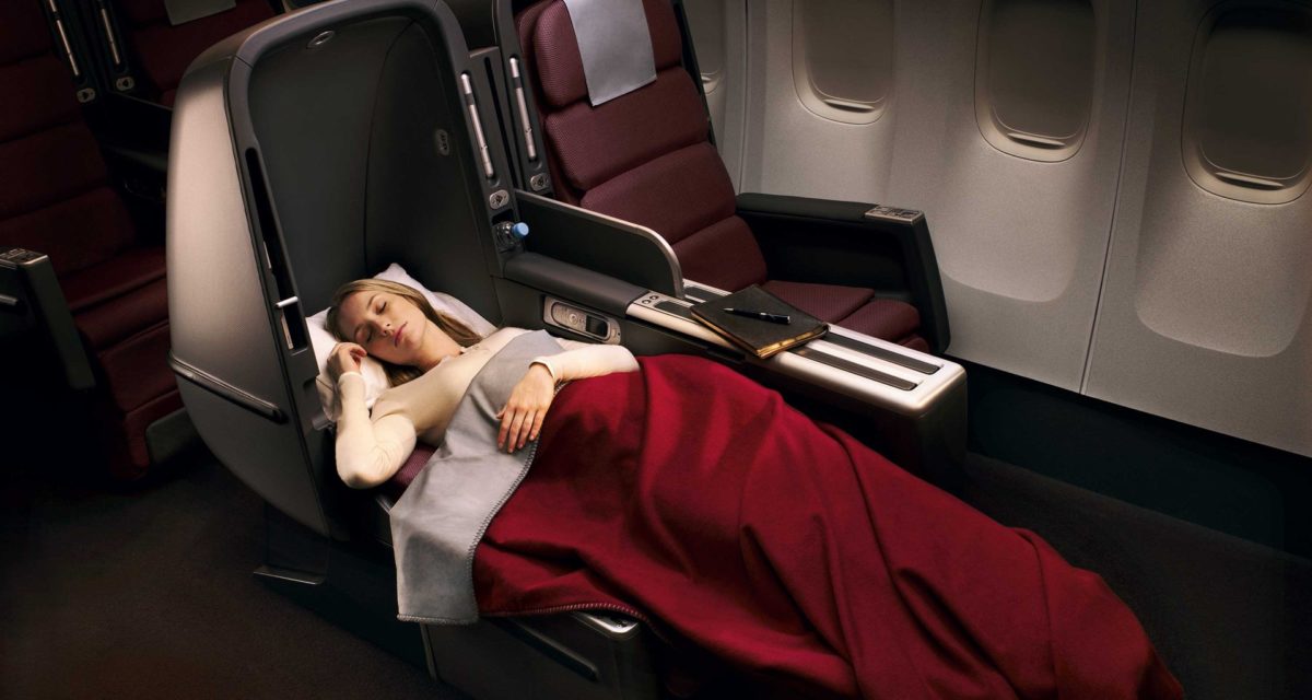 Qantas Points Auction A380 Business Class Seats