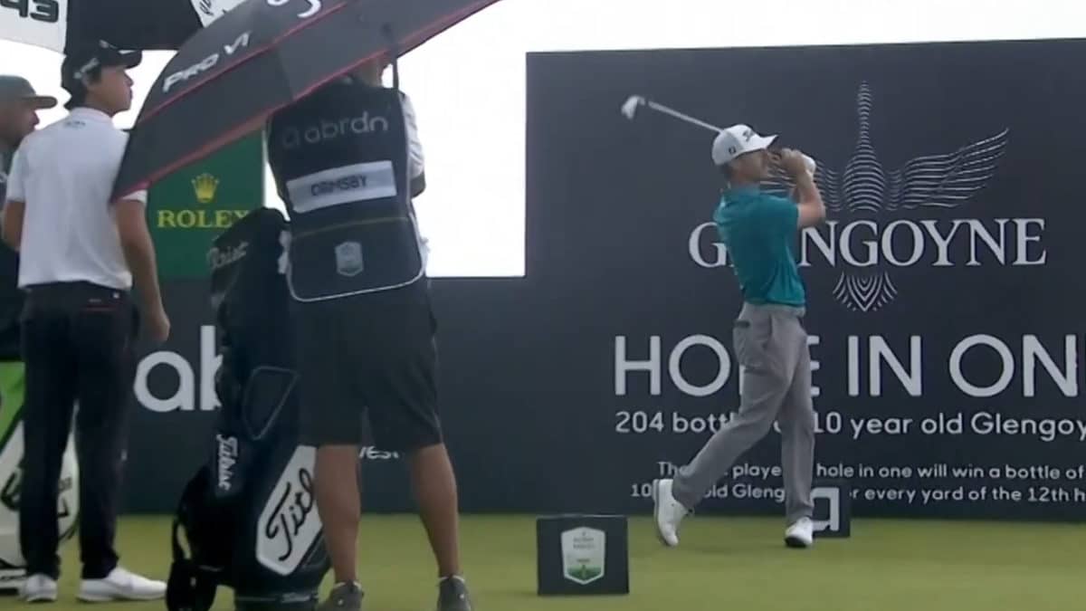 Wade Ormsby Hole In One Whisky Scottish Open 2021 1