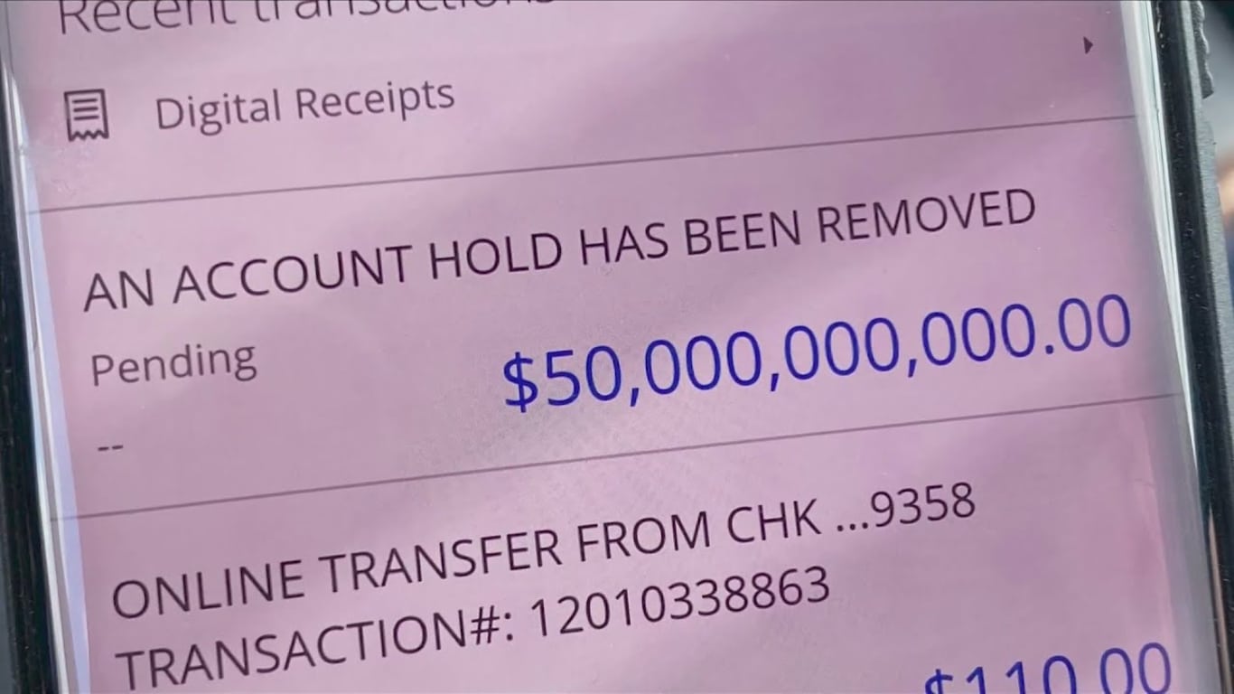 Chase Bank Accidentally Deposits 50 Billion Into Family's Account