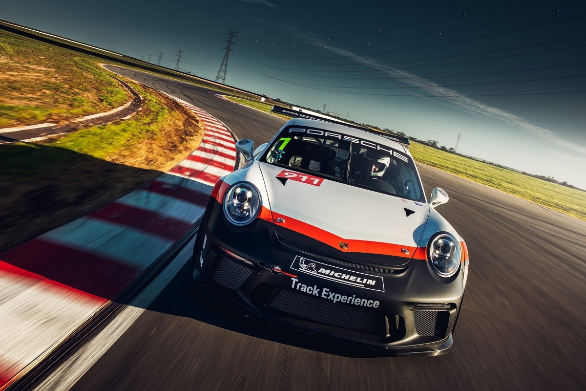 porsche track experience tops the list of things to do in Brisbane.