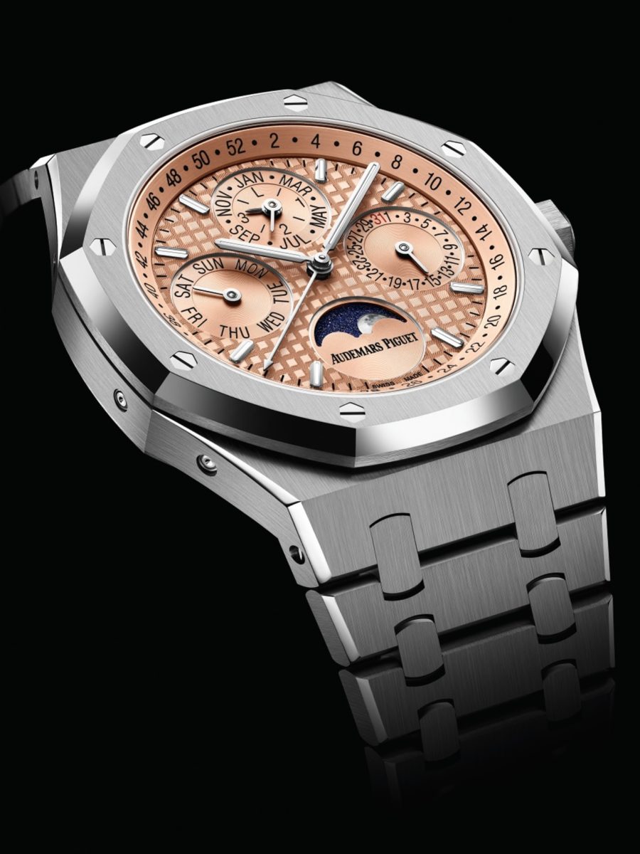 Audemars Piguet Releases Japanese-Only Royal Oak Perpetual Calendar A Tasty Salmon Dial