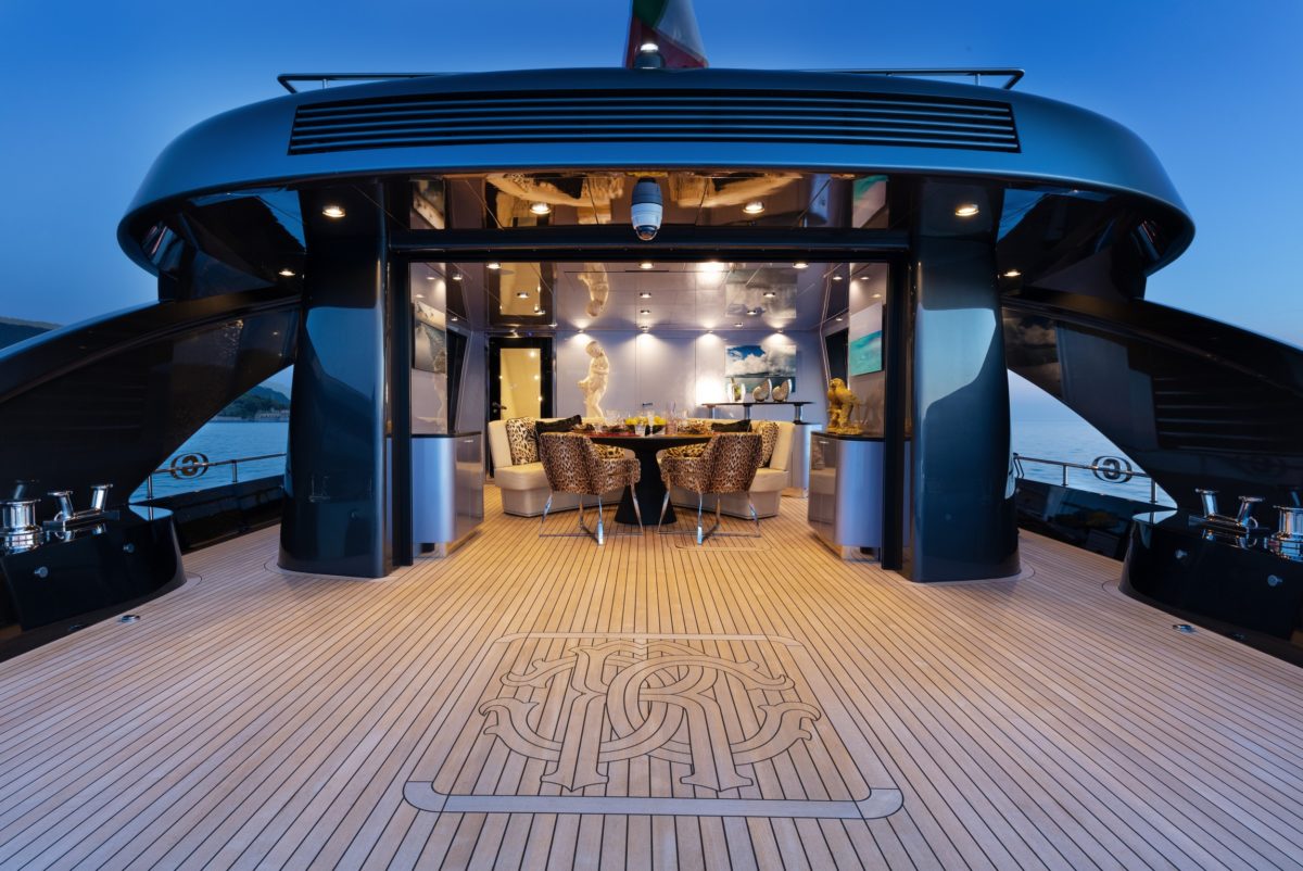 Roberto Cavalli’s Superyacht Freedom Was Designed With One Thing In Mind