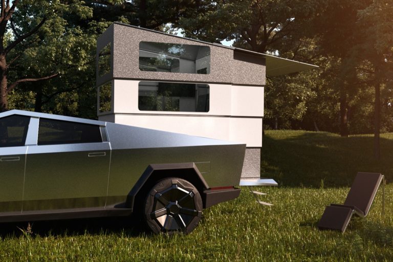This 69,000 Tesla Cybertruck FoldOut Bed Is Perfect For The Post