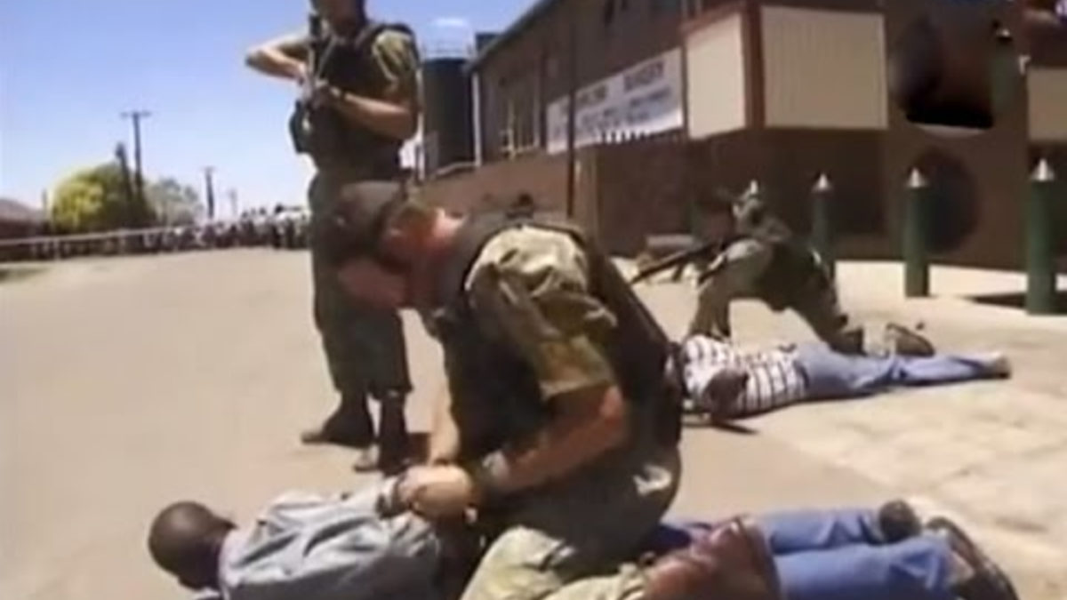 WATCH: South African Task Force Stopping A Heist Rivals Hollywood Action Movies