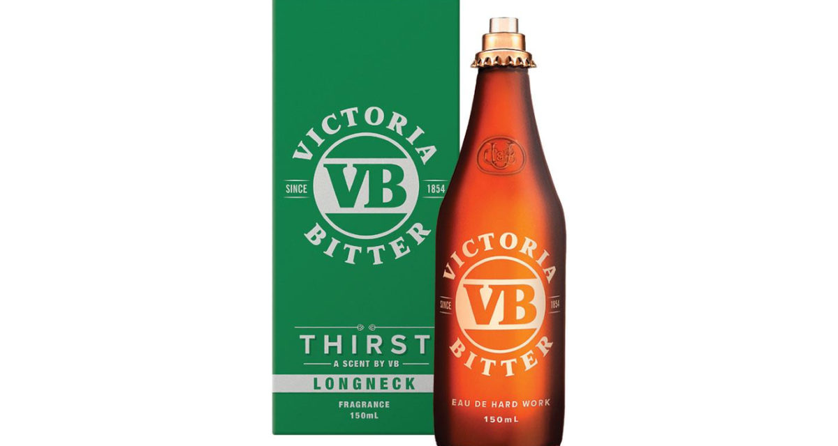 Victoria Bitter fragrance longneck Thirst A Scent By VB