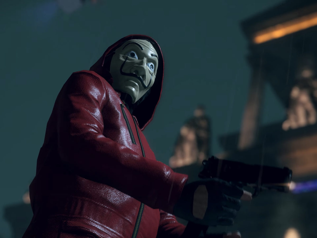 watch dogs legion money heist - ubisoft netflix dlc paperless crossover - crypto robbery bank of london