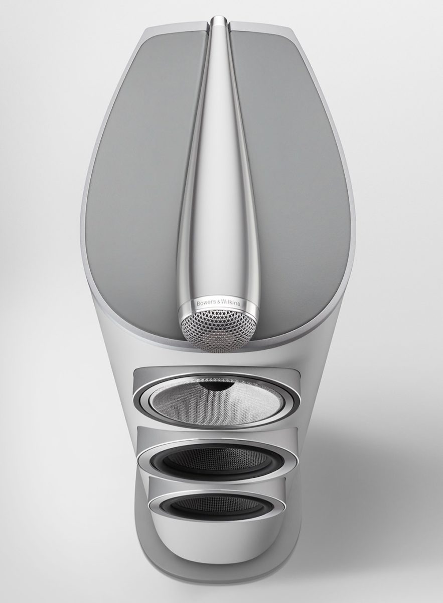 Bowers & Wilkins D4 in a silver colourway