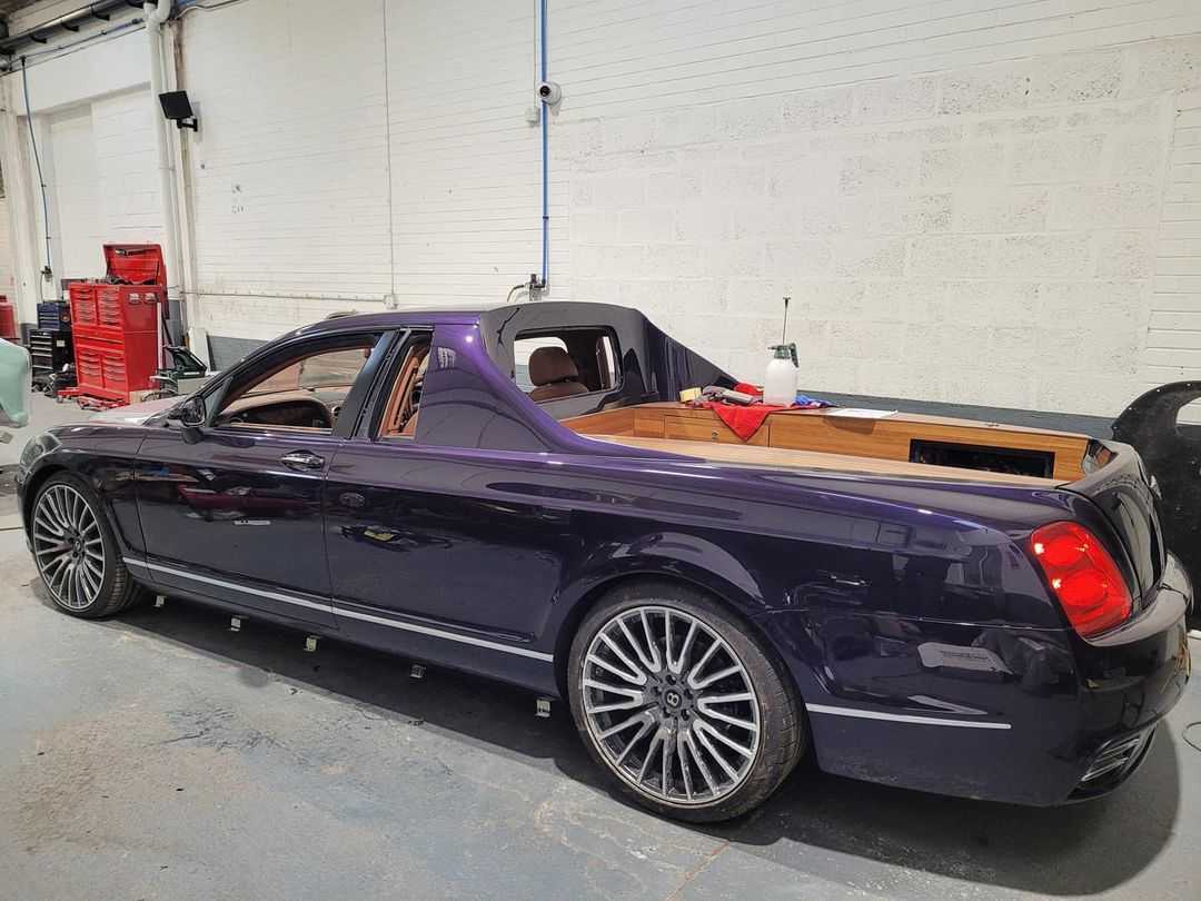 Jesus Christ&#8230; Someone Actually Built A Bentley Flying Spur Ute