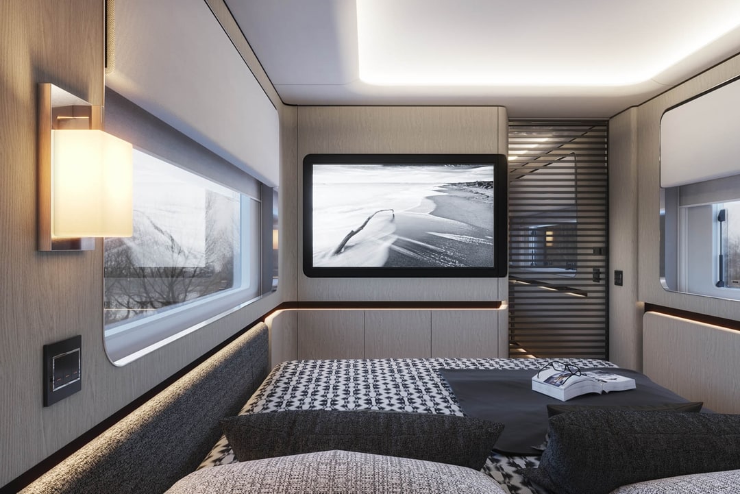 $2.7 Million Land Yacht Features A Built-In Garage For Your Ferrari