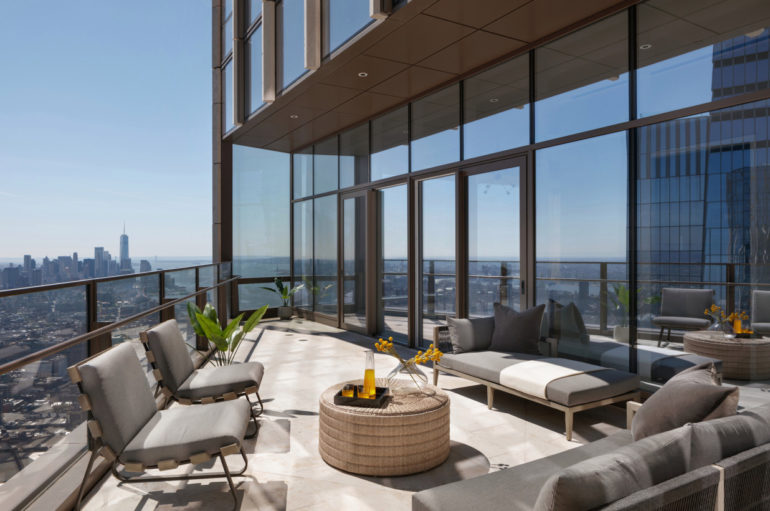 The 80 Million Penthouse With New York City's Highest Outdoor Deck