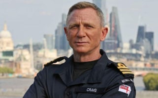 Daniel Craig Honorary Commander British Royal Navy