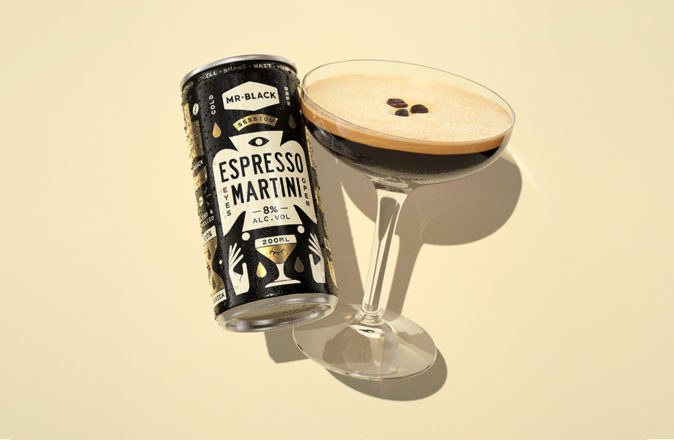 MR Black Espresso Martini Can