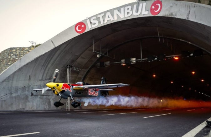 Red Bull Plane Tunnel
