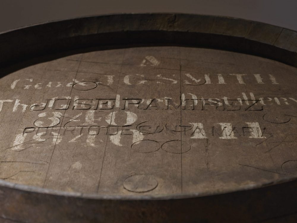 The signed head of Cask 340 is being offered alongside the whisky