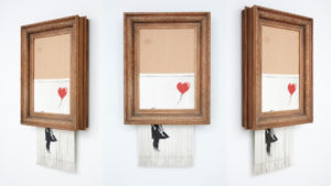 shredded banksy