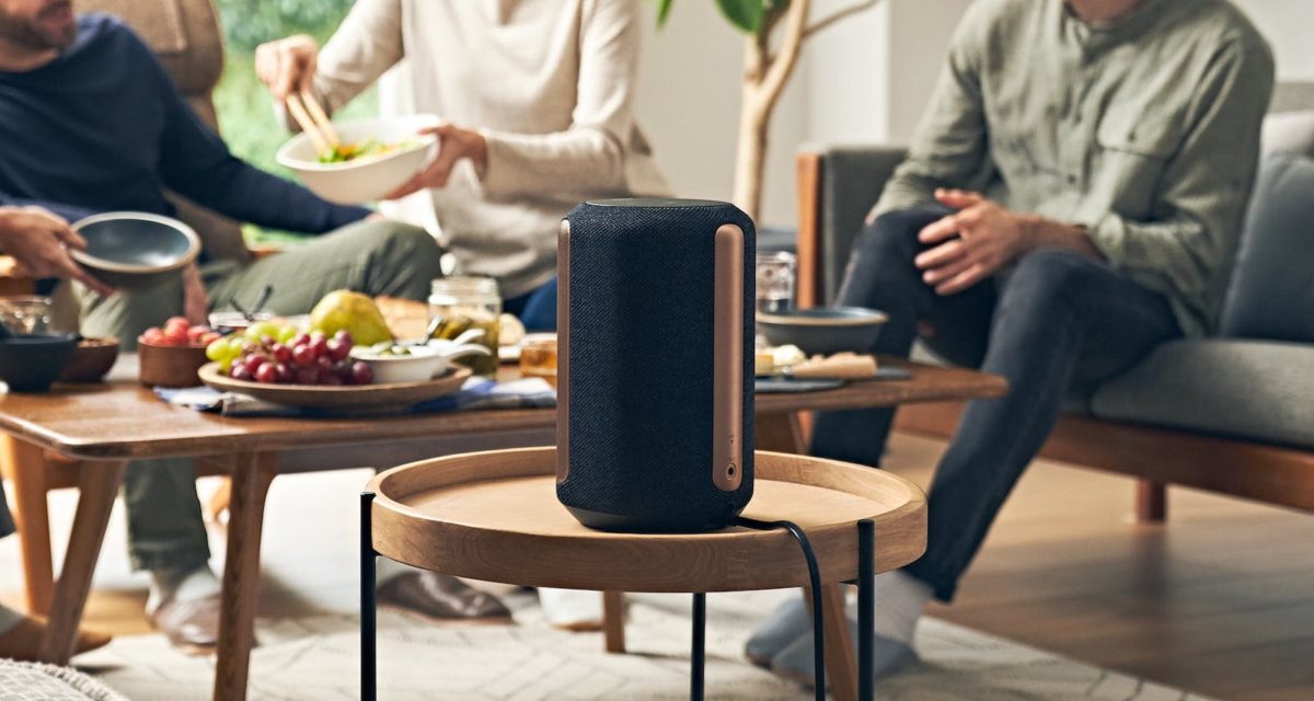 The Sony SRS RA3000 comes with an incredible design that looks beautiful in the home