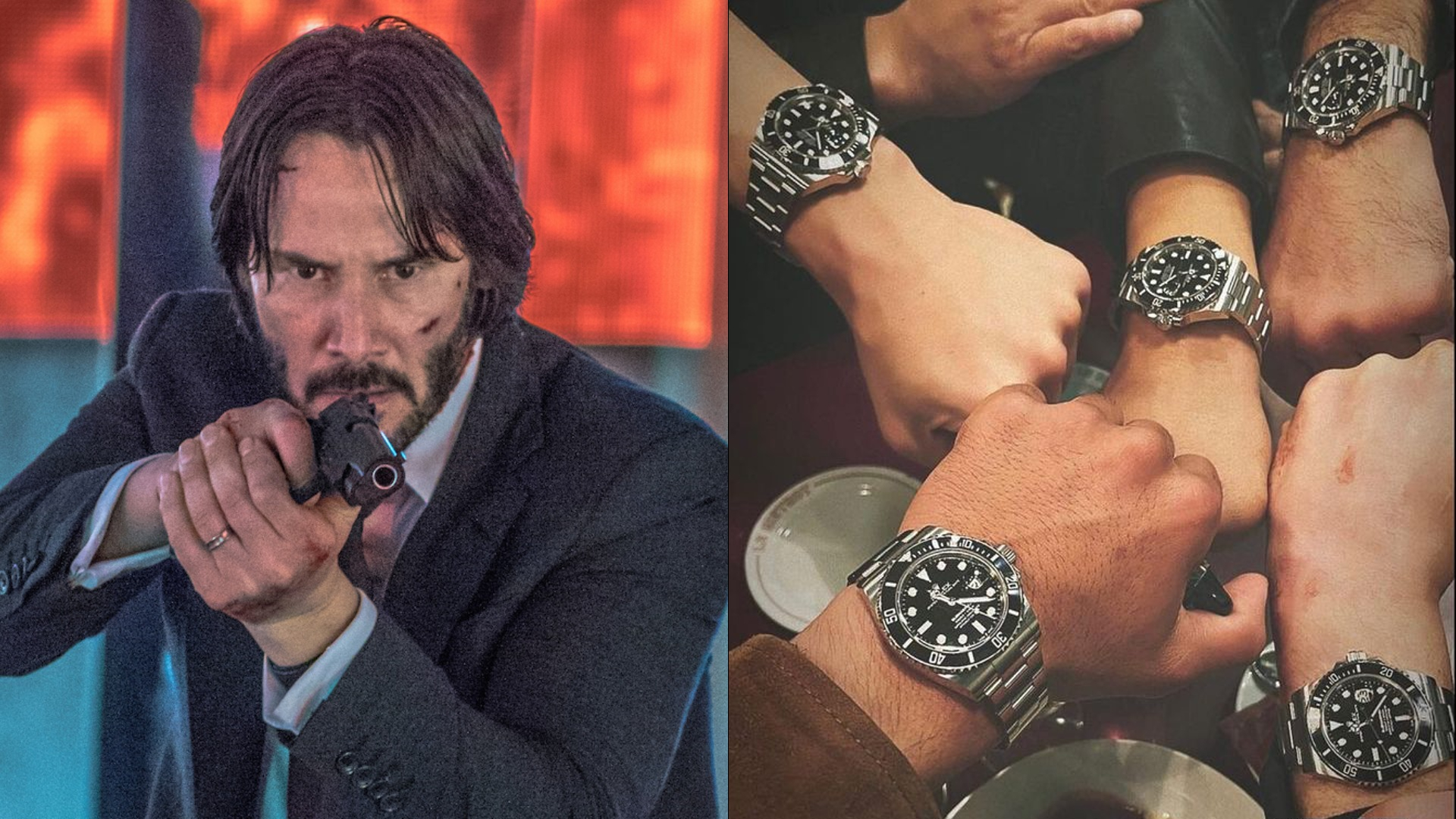 Keanu Reeves Rocks A Rolex For The 'John Wick 4' Red Carpet - DMARGE