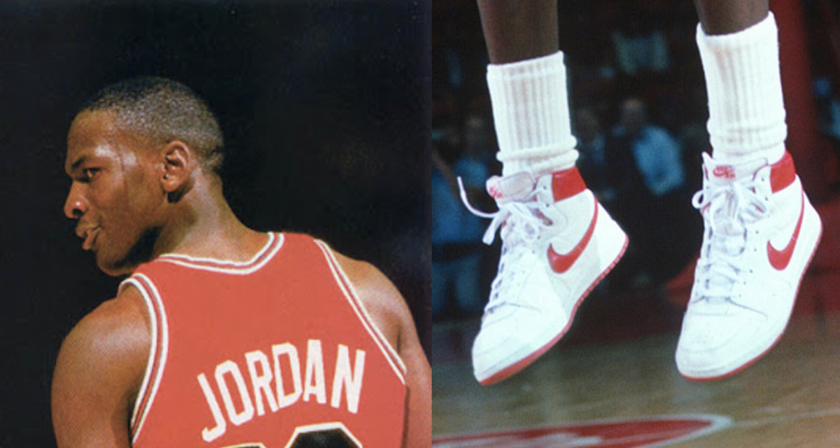 Michael Jordan debut sneakers