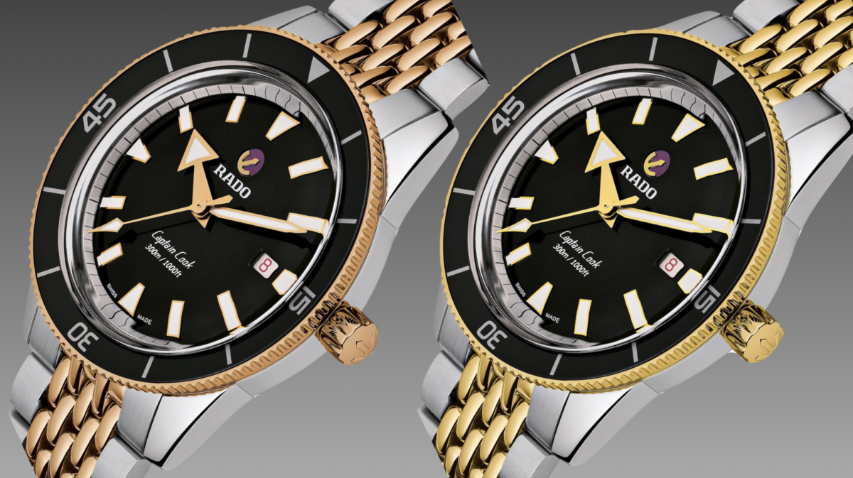 Rado Brings Two-Tone Back With The Captain Cook Bi-Colour Divers