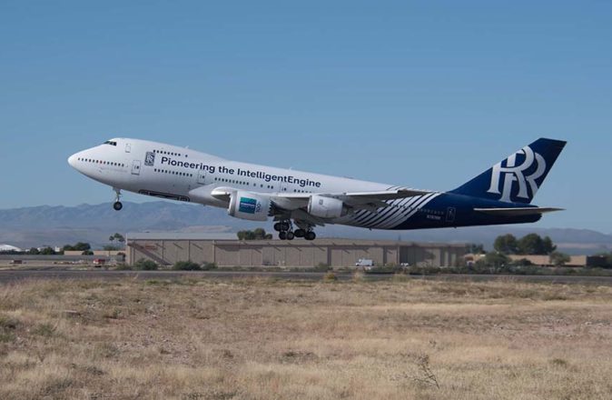 Rolls-Royce Just Flew A Boeing 747 Jumbo With 100% Sustainable Fuel