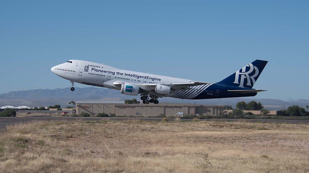 A large passenger jet sitting on top of a runway