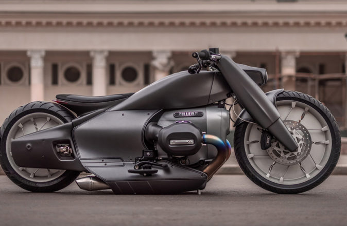 This Custom Russian BMW R18 Motorcycle Is A Gunmetal Beast