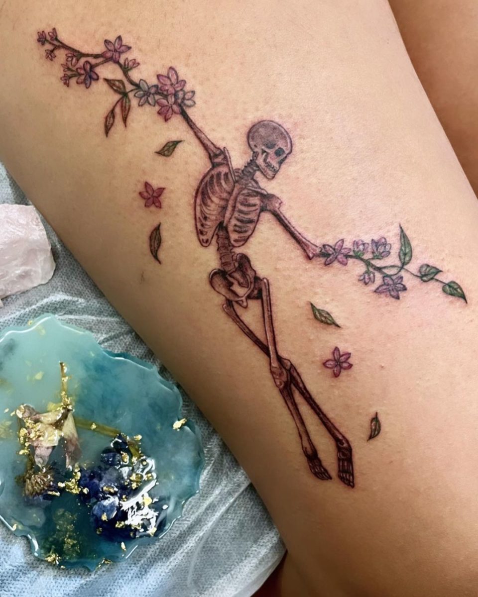 flower tattoo - best tattoo ideas for men