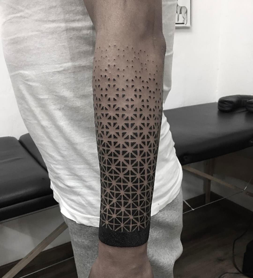 geometic tattoo