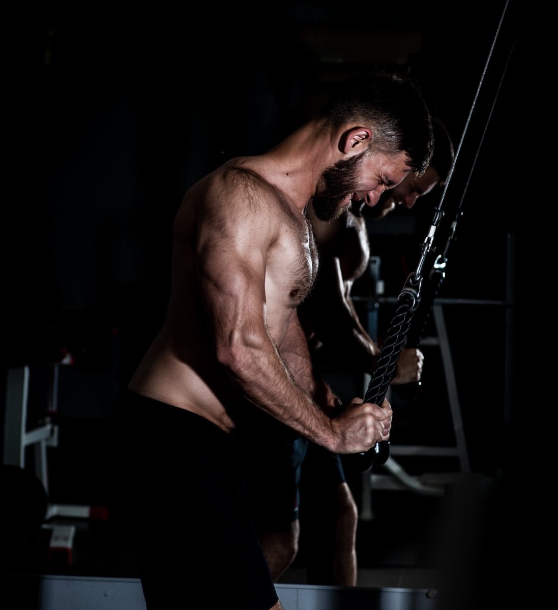 The Cable Rope Tricep Pushdown is a great choice if you want only the best tricep exercises.