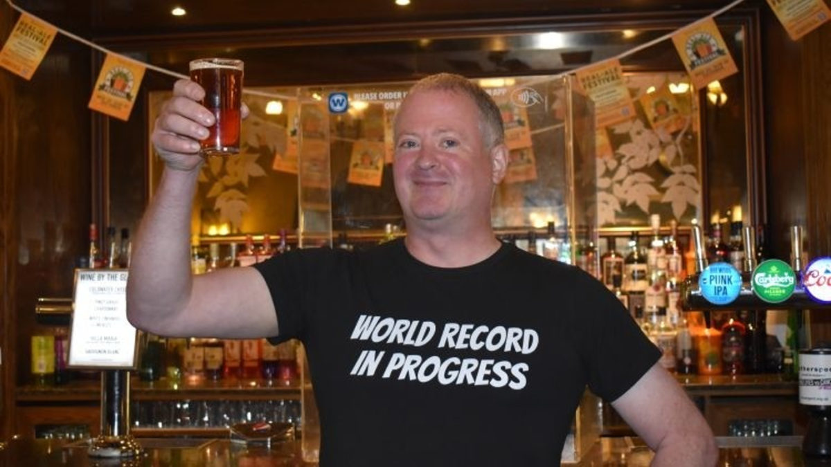world record pub crawl 24 hours matt ellis