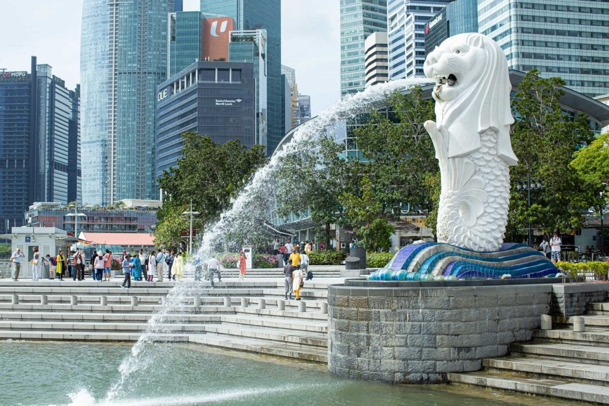 Merlion Park Singapore