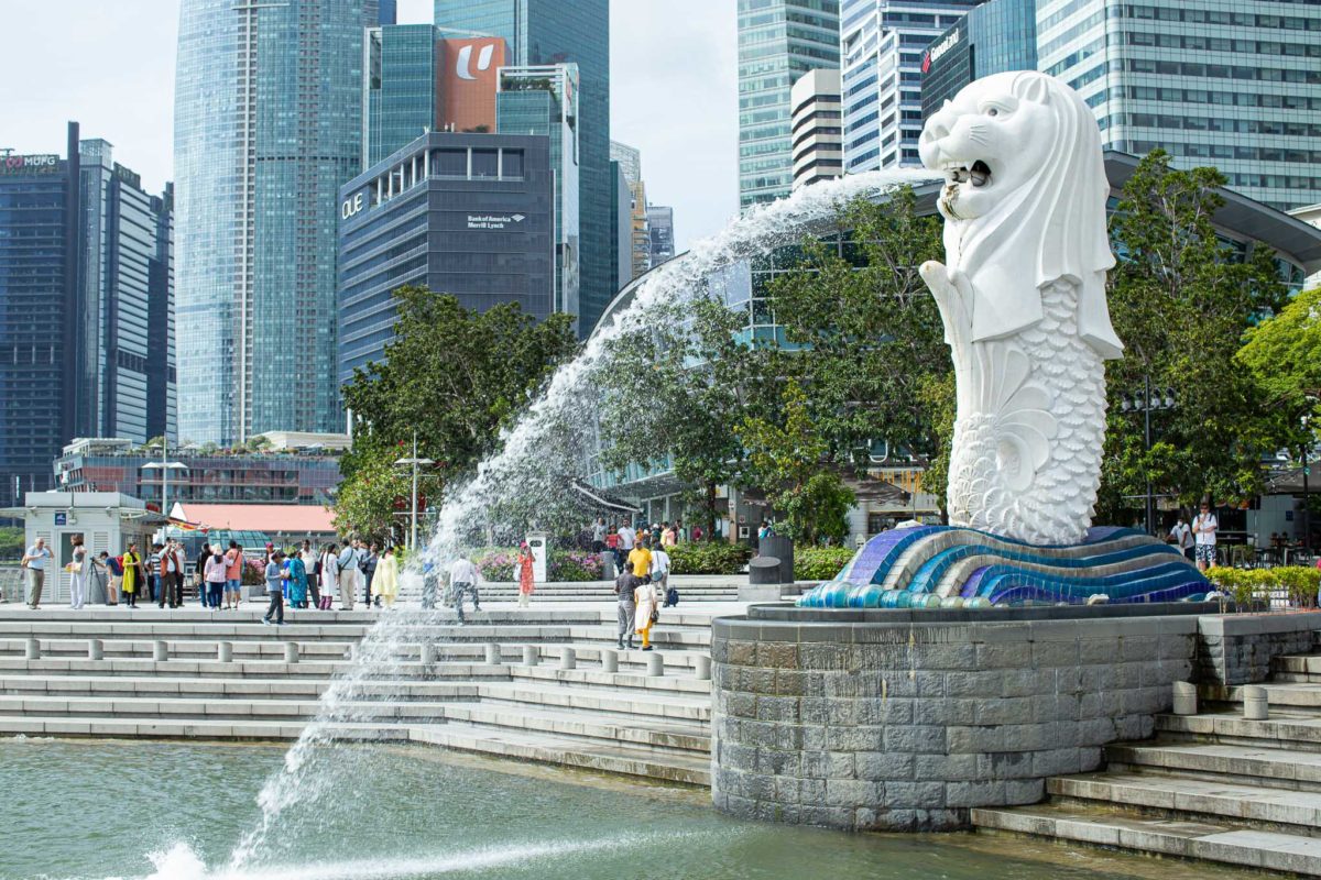 Parc Merlion Singapour