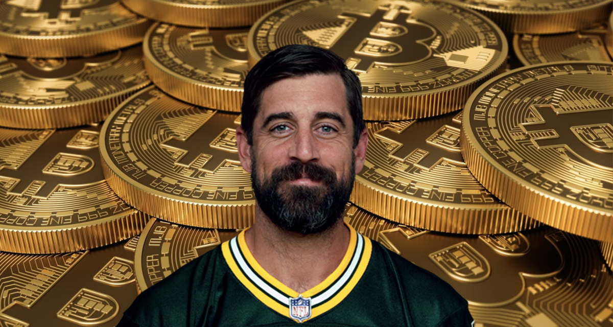 aaron rodgers giving away bitcoin
