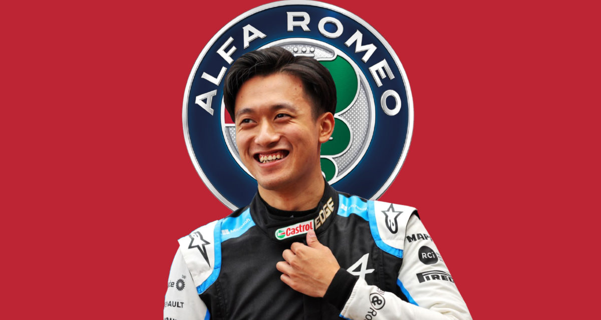 Guanyu Zhou Alfa Romeo F1