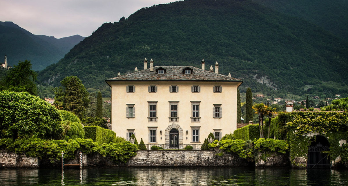 House of Gucci Villa Balbiano Lake Como