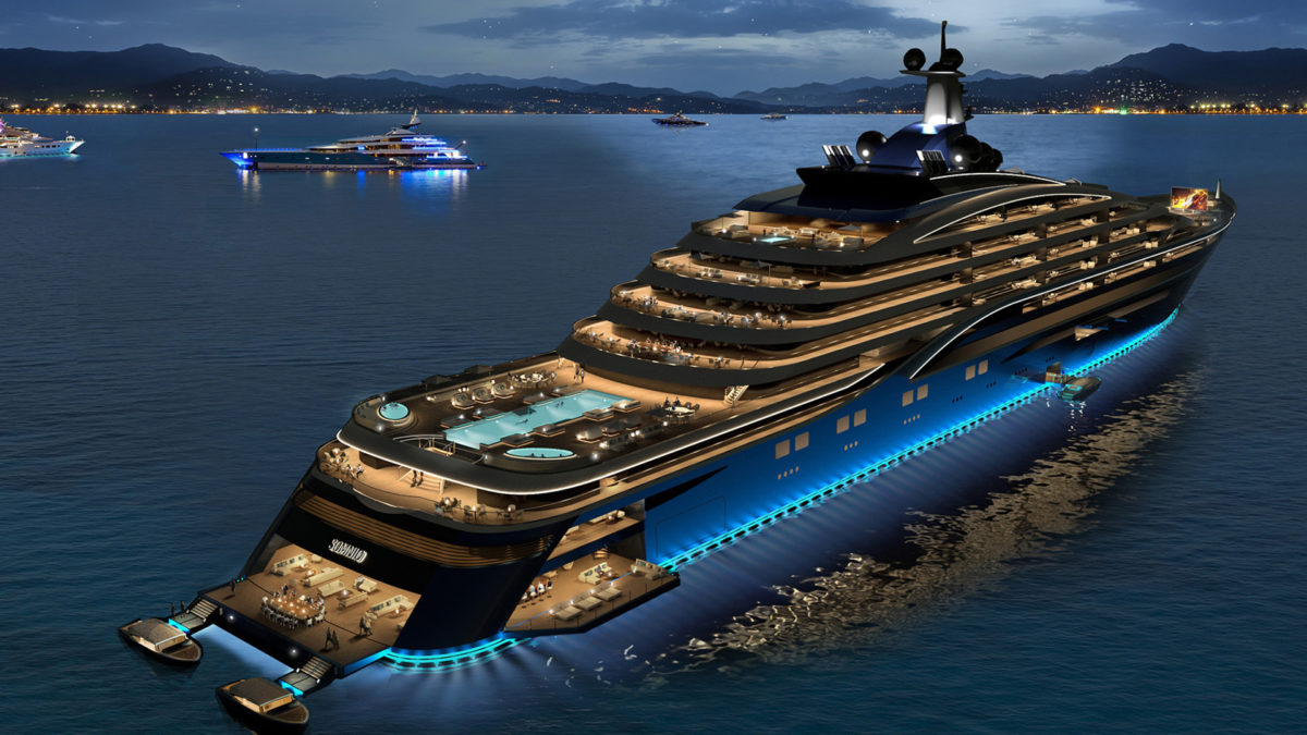 Somnio Apartments Worlds Largest Superyacht