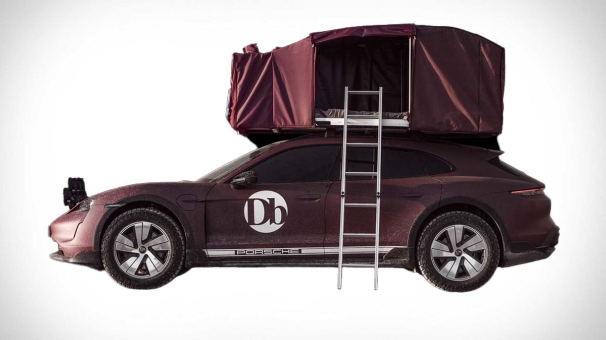 porsche taycan cross turismo raspberry edition by db side