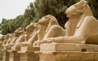 Luxor Temple Sphinxes