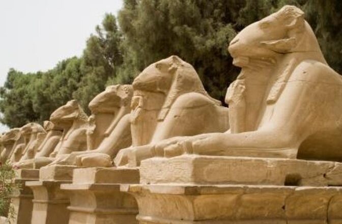 Luxor Temple Sphinxes