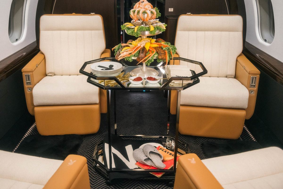 playboy private jet - big bunny 2021
