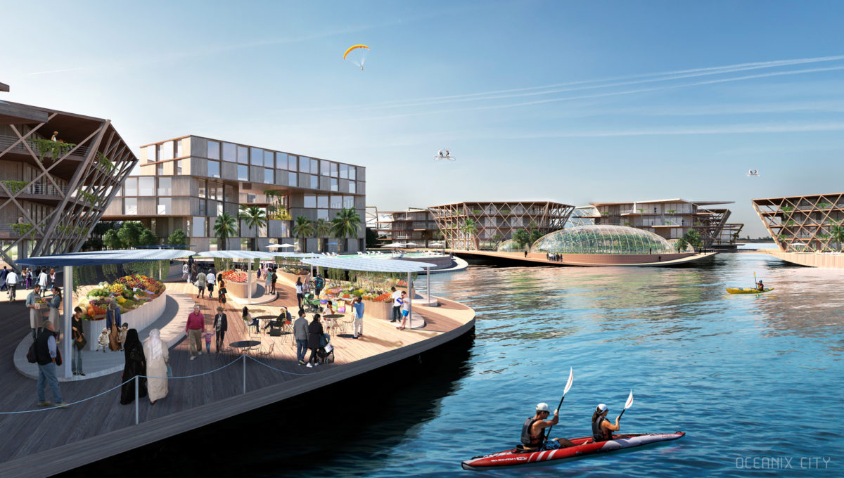Oceanix Bjarke Ingels Floating City 2025
