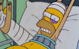 Homer Simpson Injuries